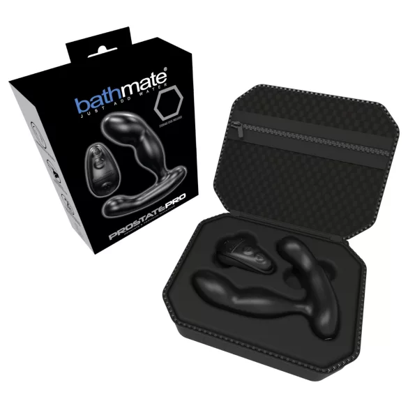 Bathmate Prostate Pro - vibrator prostatic cu acumulator (argintiu)