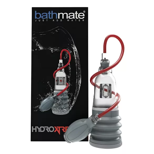 BathMate - pompă pentru penis Xtreme Hydromax 3 - set transparent