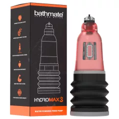 Bathmate Hydromax3 - hidropompă (roșu)