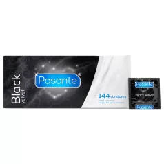 Pasante - prezervative latex - negre - 144 bucăți