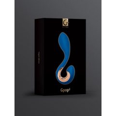   G-Vibe G-Pop 2 - vibrator reîncărcabil și impermeabil pentru punctul G/P (albastru)