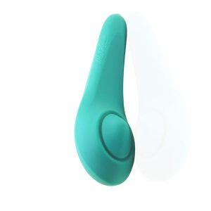 Pulse Queen - Vibrator de clitoris pe baterii, rezistent la apă (verde)