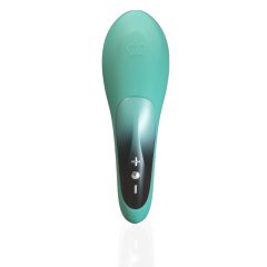   Pulse Queen - Vibrator de clitoris pe baterii, rezistent la apă (verde)