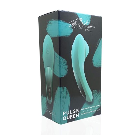 Pulse Queen - Vibrator de clitoris pe baterii, rezistent la apă (verde)