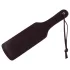 Rouge - paletă spanking inimă - piele naturală - negru