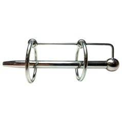   Rouge - dilatator dublu cu inele - oțel inoxidabil - argintiu