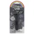Unihorn Wild Spirit - mini vibrator cu acumulator (negru)