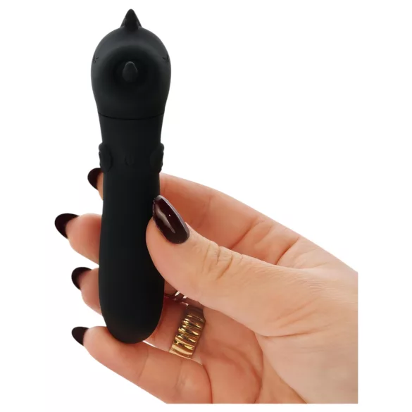 Unihorn Wild Spirit - mini vibrator cu acumulator (negru)