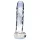Clarity Seraphic Opus - dildo din sticlă pentru punctul G (transparent)