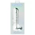 Clarity Seraphic Opus - dildo din sticlă pentru punctul G (transparent)