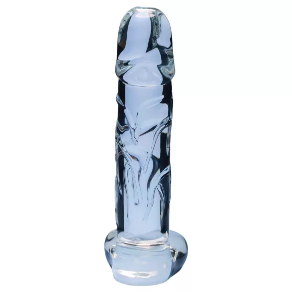 Clarity Seraphic Opus - dildo din sticlă pentru punctul G (transparent)