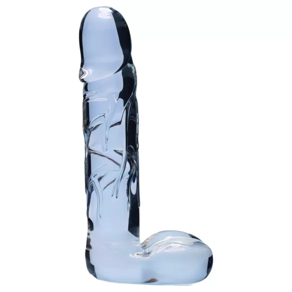 Clarity Seraphic Opus - dildo din sticlă pentru punctul G (transparent)
