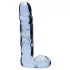 Clarity Seraphic Opus - dildo din sticlă pentru punctul G (transparent)