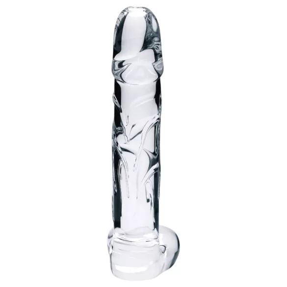 Clarity Seraphic Opus - dildo din sticlă pentru punctul G (transparent)