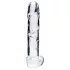 Clarity Seraphic Opus - dildo din sticlă pentru punctul G (transparent)