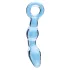 Clarity Utopian Mystique - dildo anal din sticlă striată (transparent)
