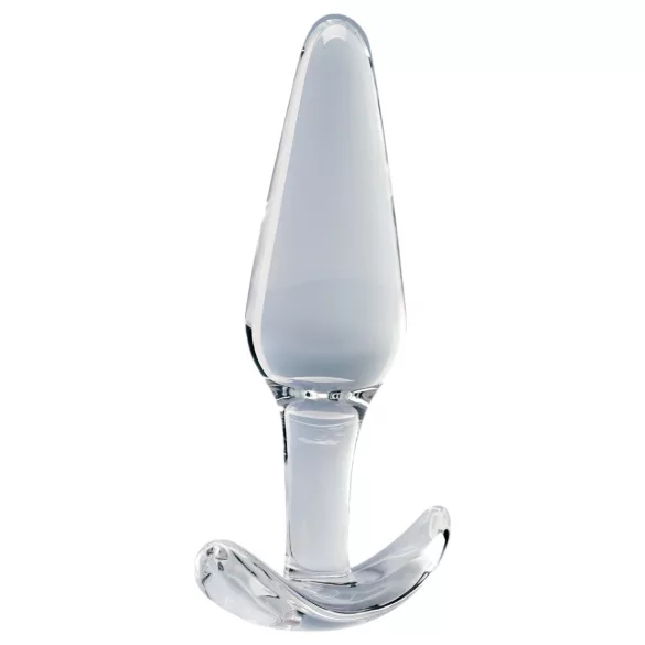 Clarity Utopian Floret - dop anal din sticlă (transparent)