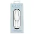 Clarity Utopian Floret - dop anal din sticlă (transparent)