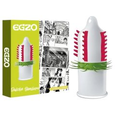   Prezervativ Egzo Dulche Bombero - cu țepi, stimulativ (1 buc)