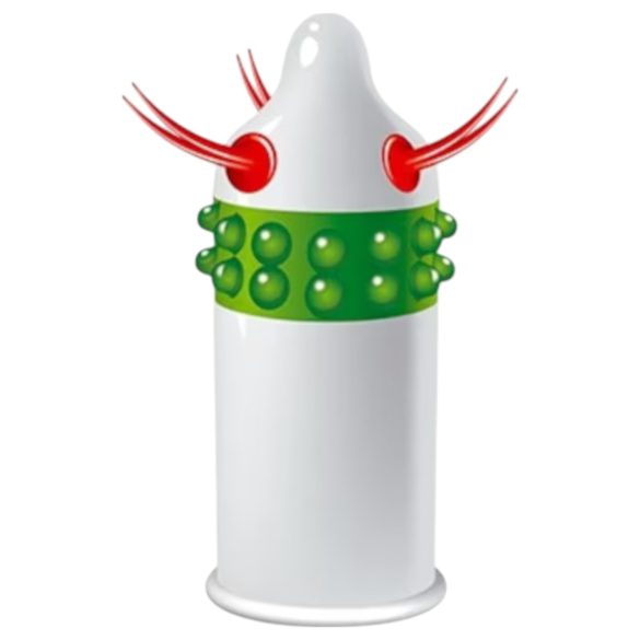 Egzo Uncle Bob – prezervativ cu țepi și tentacule (1 buc)