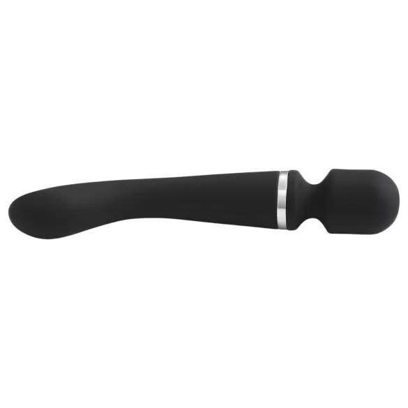 Lonely Lodi - vibrator masaj 2 în 1 reîncărcabil - negru