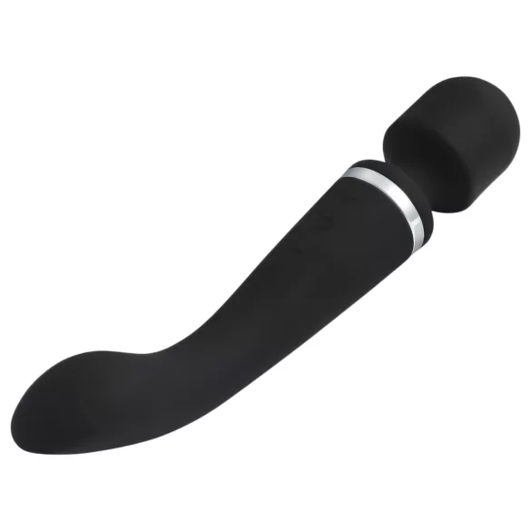 Lonely Lodi - vibrator masaj 2 în 1 reîncărcabil - negru