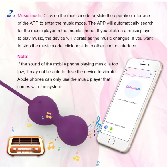 Lonely Winni - ou vibrator inteligent - control app - roz