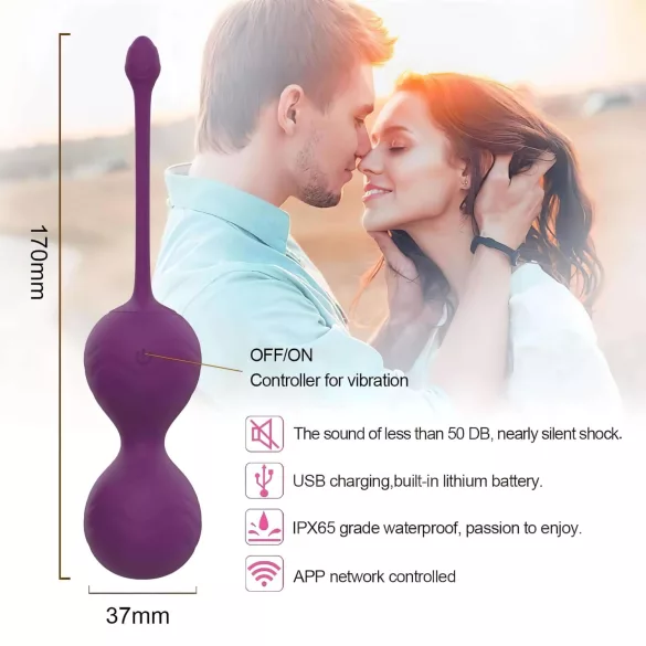 Lonely Winni - ou vibrator inteligent - control app - roz