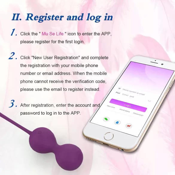 Lonely Winni - ou vibrator inteligent - control app - roz