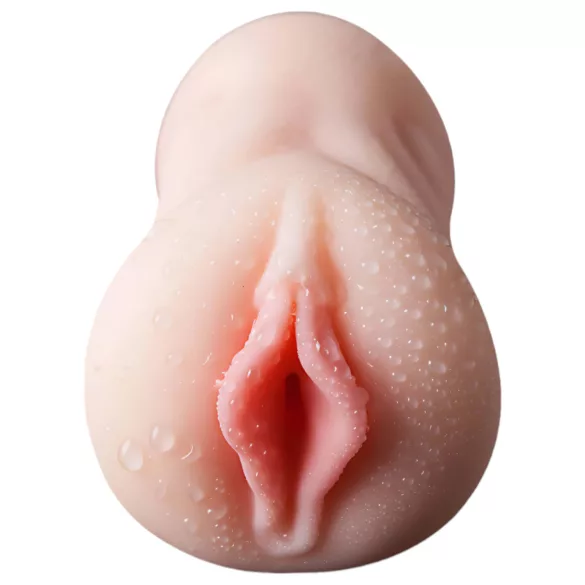 Lonely 2în1 - vagin artificial și gură artificială masturbator (natural)