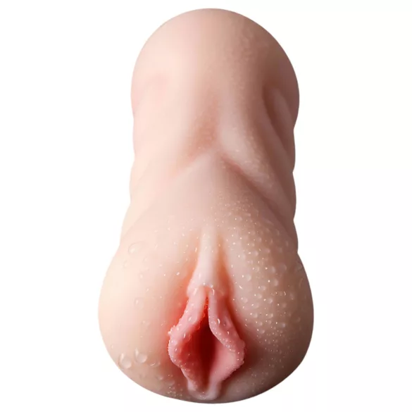 Lonely 2în1 - vagin artificial și gură artificială masturbator (natural)