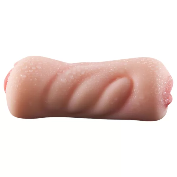 Lonely 2în1 - vagin artificial și gură artificială masturbator (natural)