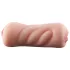 Lonely 2în1 - vagin artificial și gură artificială masturbator (natural)