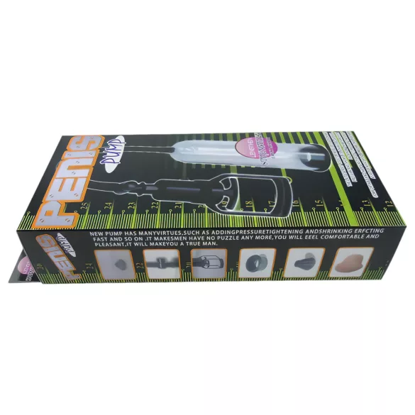 Lonely - pompă pentru penis - set 3 piese