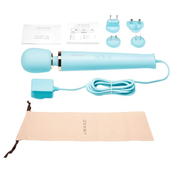 le Wand - vibrator masaj electric exclusiv - albastru