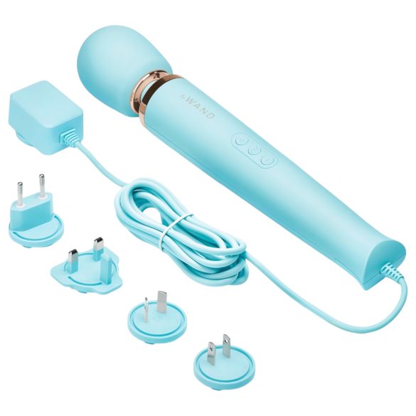 le Wand - vibrator masaj electric exclusiv - albastru