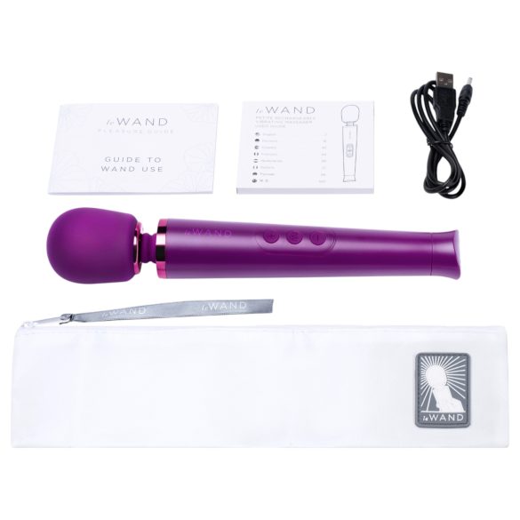 le Wand Petite - vibrator masaj exclusiv - lila