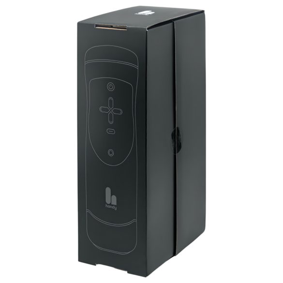 The Handy 1.1 - masturbator inteligent VR pentru bărbați - negru, rețea