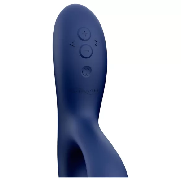 We-Vibe Nova 2 - vibrator flexibil cu braț clitoridian controlat prin aplicație (albastru)
