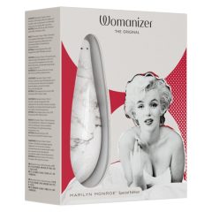   Womanizer Marilyn Monroe - stimulator clitoridian cu acumulator și unde de aer (alb)