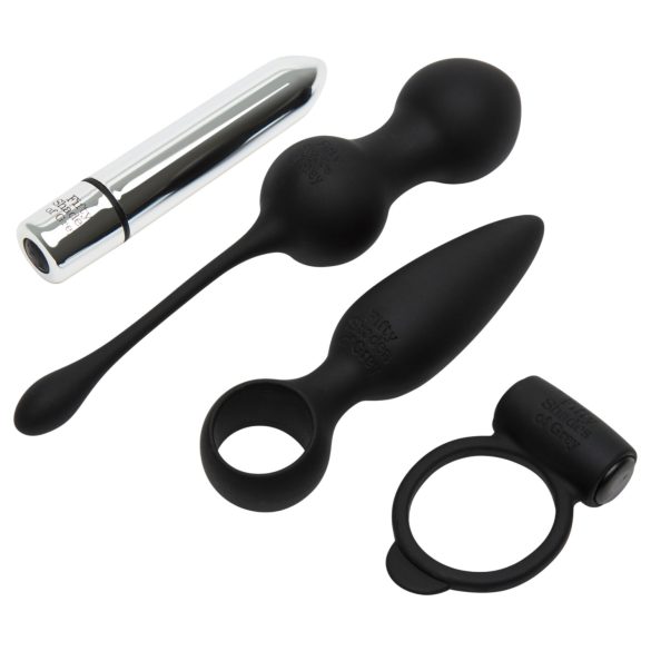 A Szürke Cinzeci de umbre - Set luxos de jucării erotice - Pleasure Overload