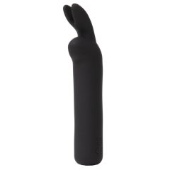   Happyrabbit Bullet - vibrator în formă de iepure cu baterie (negru)