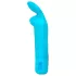 Happyrabbit - vibrator mini tip iepuraș - reîncărcabil, albastru