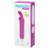 Happyrabbit Bullet - vibrator reîncărcabil cu iepuraș (mov)