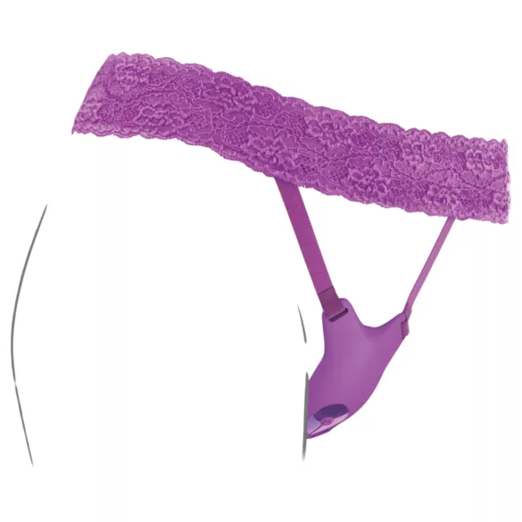 Pipedream Fantasy For Her - vibrator purtabil cu punct G integrat (mov)