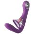 Fantasy For Her - Vibrator dublu G-spot și clitoris cu 4 motoare - mov