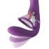 Fantasy For Her - Vibrator dublu G-spot și clitoris cu 4 motoare - mov