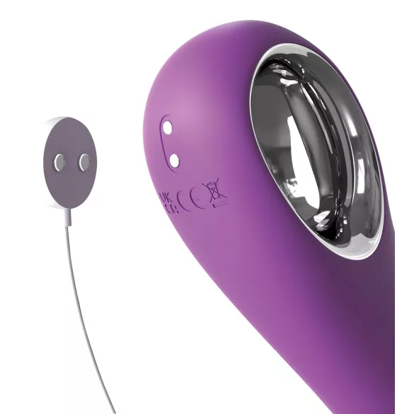 Fantasy For Her - Vibrator dublu G-spot și clitoris cu 4 motoare - mov