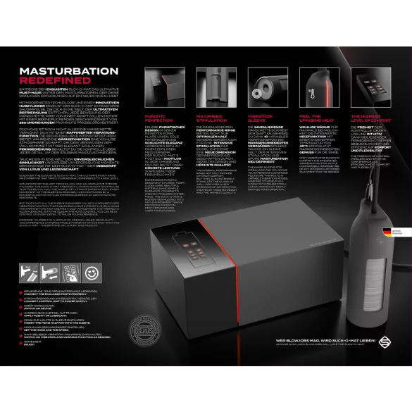 Suck-O-Mat 3.0 - masturbator automat puternic - electric
