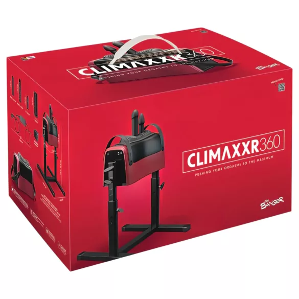 Banger CLIMAXXR360 - mașină sexuală electrică cu scaun rotativ 360° și 2 motoare